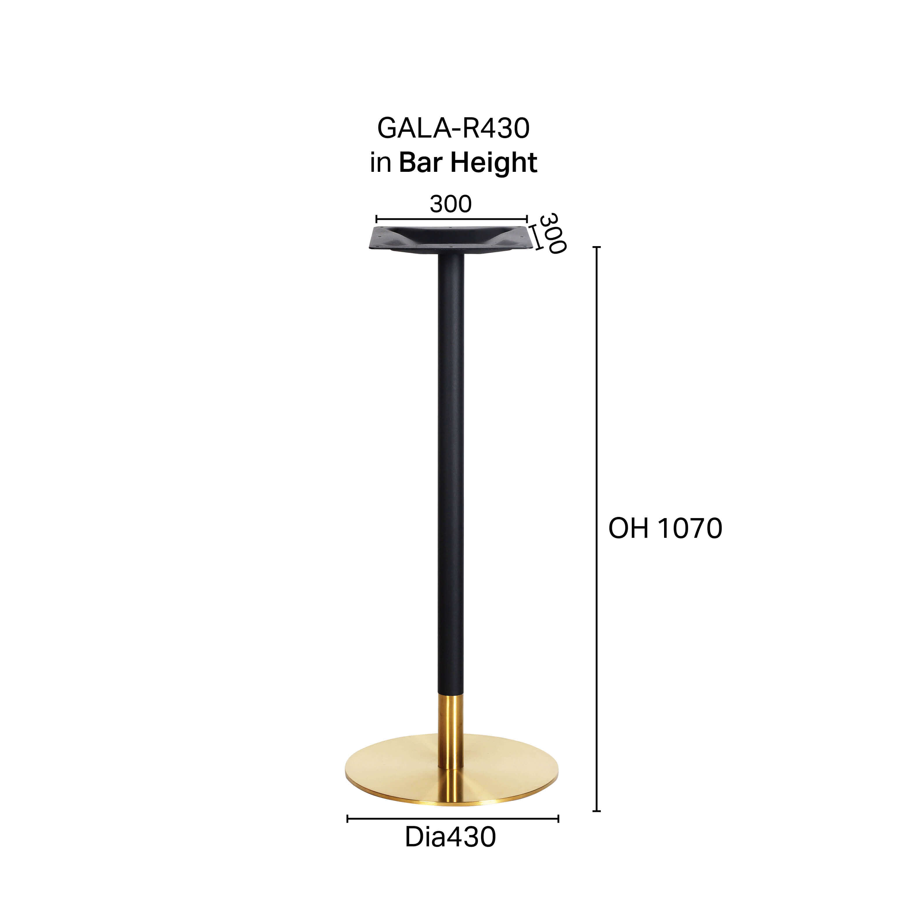 Gala Table Base